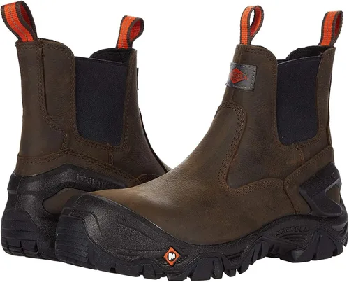 Vista 3 de MERRELL Strongfield Chelsea - Botas de trabajo de cuero con punta compuesta CT para hombre