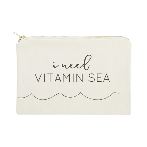 Vista 11 de The Cotton & Canvas Co. Bolsa cosmetiquera y bolsa de viaje para maquillaje.), unknown