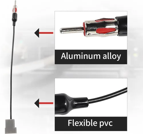 Vista 3 de RED WOLF Adaptador de antena estéreo para Subaru para Subaru 2005-2014 Forester Outback Impreza Legacy