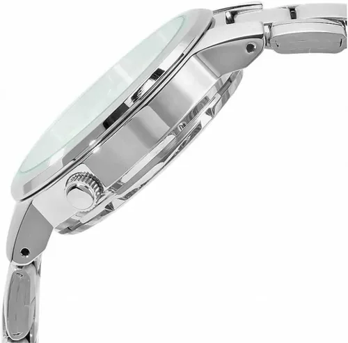 Vista 2 de SEIKO 5 Reloj automático de esfera blanca para hombre SNKA01, Blanco, Automático, reloj automático