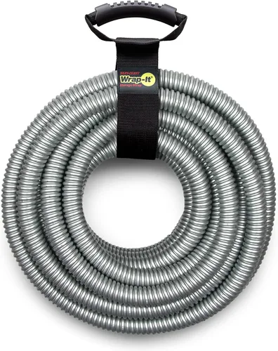 Vista 9 de Correas Wrap-It Storage de fácil transporte – 22 pulgadas (paquete de 2) – Correa de transporte de gancho y bucle de alta resistencia, colgador