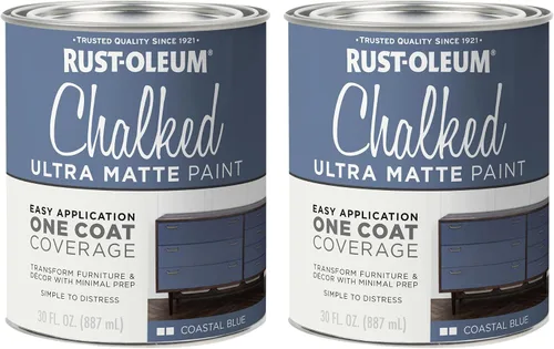 Vista 25 de Rust-Oleum 302592 - Pintura a la tiza en aerosol ultramate de 12 onzas (paquete de 1), color gris envejecido