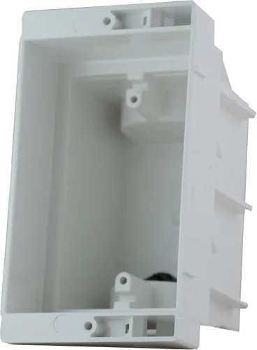 Vista 3 de Caja de montaje empotrable de salida eléctrica Arlington con placa de pared plegable, DVFR1W-1