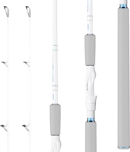 Vista 11 de KastKing Centron Lite Twin Tip Rods, IM6 Graphite Blanks, Twin Tip Rods, Stainless Steel Guides with Ceramic Rings, Split or Full Rear EVA Handle