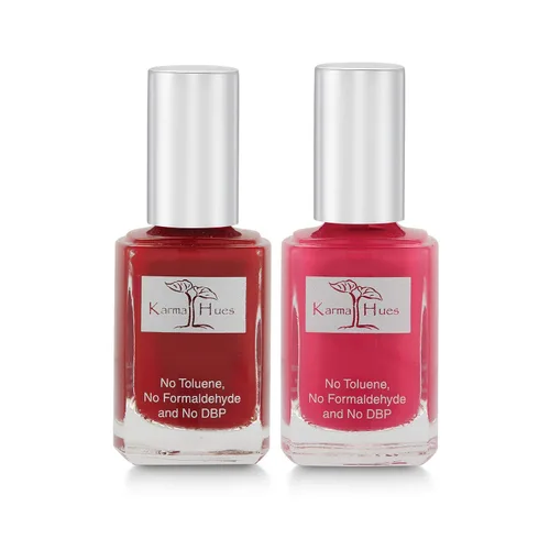 Vista 4 de karma organic Esmalte de uñas Halal certificado, verdaderamente transpirable, libre de crueldad animal y vegano con removedor de esmalte de uñas