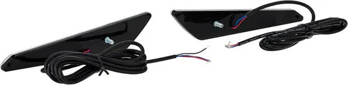 Vista 2 de Show Chrome Accessories 52-922A 2 ámbar LED marcador luz fijada para Honda GL1800 2018
