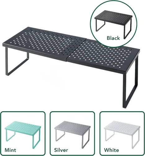 Vista 6 de Nifty - Estante extensible ajustable, color negro