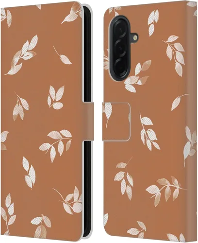 Vista 304 de Head Case Designs Officially Licensed Ninola Ditsy Flowers Yellow Nature Bold Leather Wallet Case Compatible with Samsung Galaxy A07 4G