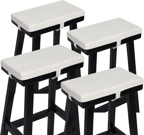 Vista 16 de baibu Cojín rectangular de espuma viscoelástica, diseño de doble capa, antideslizante, con funda lavable a máquina, solo 1 almohadilla