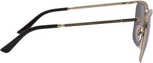 Vista 4 de Gucci GG0821S GoldGrey 6213145 hombres Gafas de sol