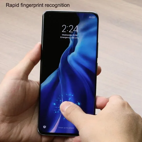 Vista 4 de Ibywind 2 protectores de pantalla para Xiaomi Mi11 5G de 6.81 pulgadas, película de TPU flexible, con 1 protector de lente de cámara, 1 película
