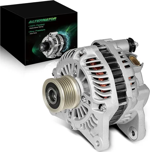 Vista 39 de Alternador de 4.0L para: Ford Explorer 2002 2003 2004, Explorer Sport Trac 2001-2004 para: Mercury Mountaineer 2001-2004, polea de 6 ranuras de 12V