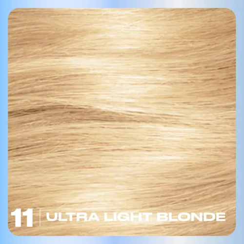 Vista 4 de Clairol Nice'n Easy Tinte Permanente para el Cabello, 11 Rubio Ultra Claro, Paquete de 3