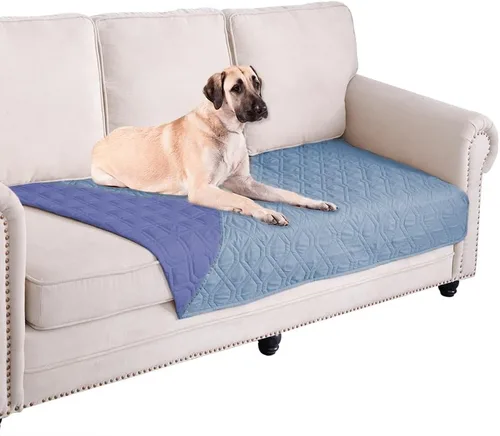 Vista 97 de Ameritex Manta Impermeable Reversible Cubierta para Cama de Perro Manta para Mascotas para Muebles Cama Sofá Sillón
