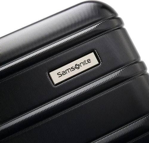 Vista 10 de Equipaje extensible Samsonite Omni 2 Hardside con ruedas giratorias, Negro medianoche), 138451-1548