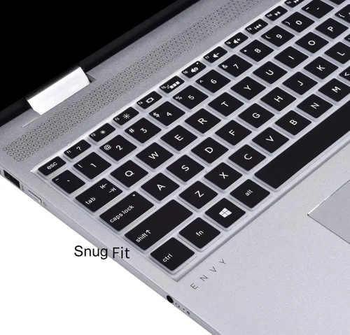 Vista 3 de Cubierta de teclado para portátil HP 15.6 15-dw 15-dy 15-da/db 15-ef 15-bs/bw 15-dy5033dx dy5073dx dy2073dx dy5399nr dy5599nr 15-dw4047nr Negro