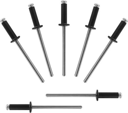 Vista 7 de ALLCLEAN 60 piezas de remaches ciegos de aluminio de 1/4" x 1", remaches pop de 6,4 x 25mm, agarre de aluminio y mandril de acero