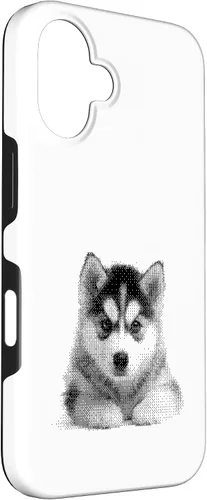 Vista 3 de Cute Siberian Husky for Dog Mom and Paw Parents Case for iPhone 16