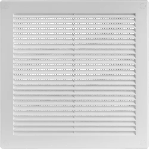 Vista 13 de Vent Systems 3 x 3 pulgadas (dimensiones de apertura) - Cubierta de ventilación de plástico blanco Soffit - Rejilla de ventilación cuadrada plana