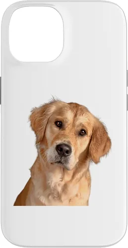 Vista 4 de American Golden Retriever Dog Sweet and Quizzical Case for iPhone 17
