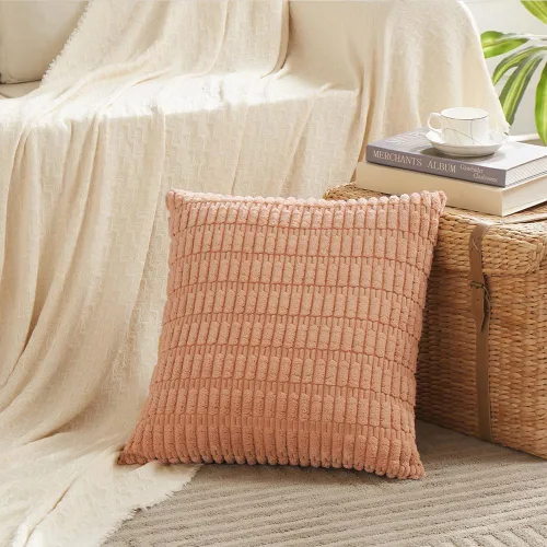 Vista 24 de Fancy Homi - Fundas decorativas para cojines, 18 x 18 pulgadas, para sala, sofá o cama, decoración rural, estilo bohemio, funda de cojín cuadrada