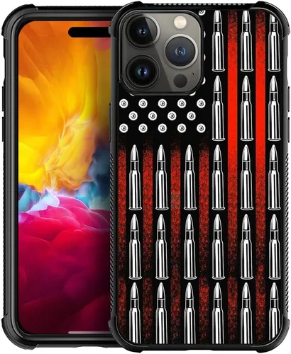 Vista 108 de Funda compatible con iPhone X/XS, diseño de bandera estadounidense de béisbol, TPU suave, a prueba de golpes, de vidrio templado, para iPhone X/XS