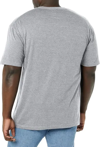Vista 2 de Nintendo Camiseta Magic Mario Big & Tall para hombre, jaspeado atlético, talla 2XL alta, Athletic Heather