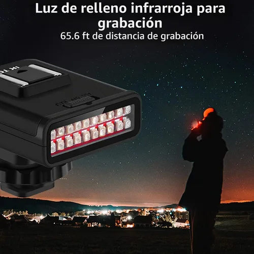 Vista 4 de Videocámara 4K ORDRO con visión nocturna, Cámara de video para Vlog, Caza de fantasmas, para YouTube, pantalla táctil IPS de 3.1’’, videocámara
