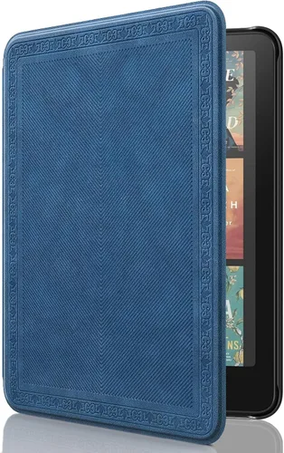 Vista 40 de MoKo Funda para Amazon Kindle Basic de 11ª generación 2024/2022 de 6 Verde medianoche
