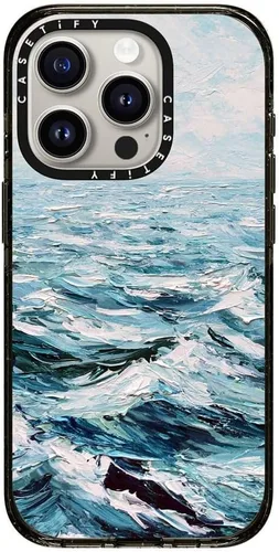 Vista 44 de CASETiFY Impact Funda para iPhone 15 [Probada contra Caídas de Grado Militar 4X / Protección contra Caídas de 8.2 pies / Compatible con Magsafe]