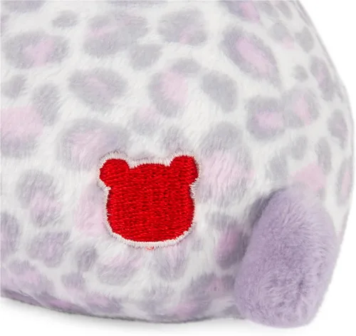 Vista 5 de GUND Drops, Gina Spots, Expressive Premium - Animal de peluche suave para mascotas, leopardo morado, 9 pulgadas