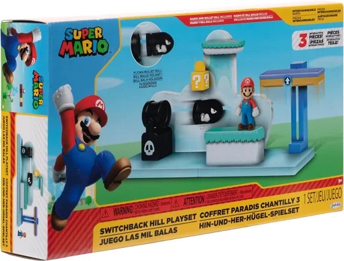 Vista 8 de Super Mario Juego Switchback Hill de Nintendo de 25 pulgadas