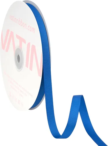 Vista 231 de VATIN Cinta de Grogrén Negra, 1-1/2" x 50 Yardas Continuas, Cinta de Grogrén de Poliéster Negra, Usar para Lazos de Bricolaje, Accesorios
