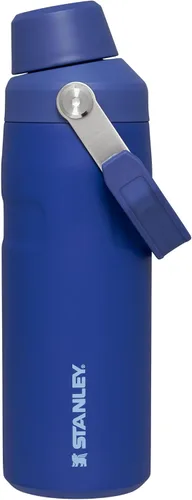 Vista 77 de STANLEY IceFlow Botella de agua de flujo rápido de 24 onzas Tapa con boquilla inclinada Ligera y a prueba de fugas para viajes y deportes Polar