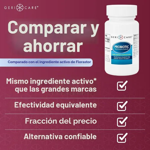 Vista 6 de GeriCare Suplemento probiótico y de salud digestiva definitiva, reparación intestinal completa, probióticos de semillas y fórmula probiótica