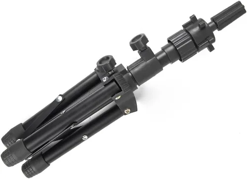 Vista 7 de ZQIAN BEAUTY Trípode de soporte para peluca de 25 pulgadas, soporte de cabeza de maniquí ajustable, soporte de cabeza de peluca para cabezas