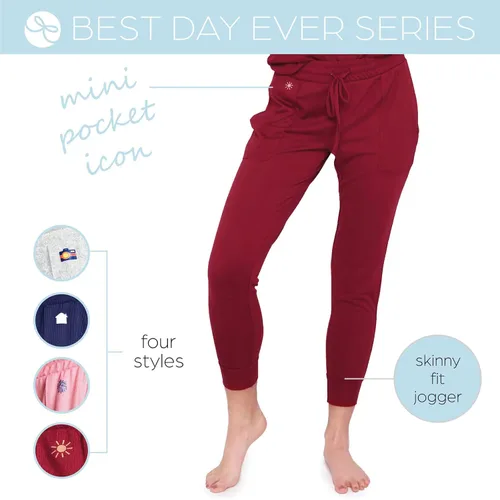 Vista 5 de Hello Mello Best Day Ever - Joggers de punto