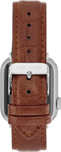 Vista 2 de Steve Madden Correa de moda de grano de cocodrilo para Apple Watch
