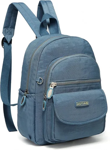 Vista 3 de AOTIAN Mini mochilas de nailon para mujer, casual, ligera, pequeña mochila para niñas