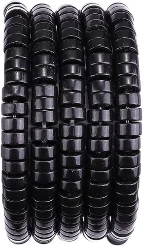 Vista 52 de BEADIA Cuentas Espaciadoras de Jade Natural Africano Planas Redondas Sueltas para Hacer Joyas con Abalorios 3mmx2mm 38cm