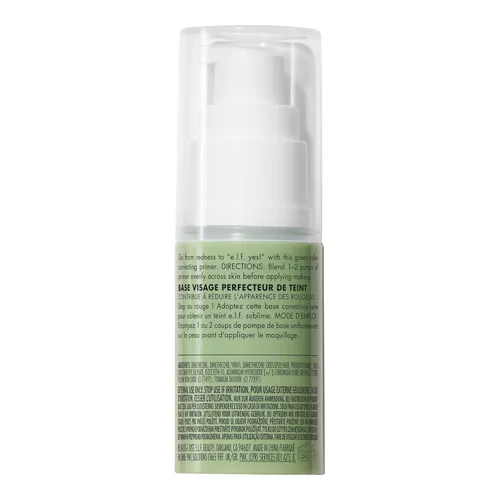 Vista 7 de e.l.f. Base facial ajustadora de tono, base de maquillaje para neutralizar tonos de piel desiguales y enrojecimiento, fija el maquillaje para que