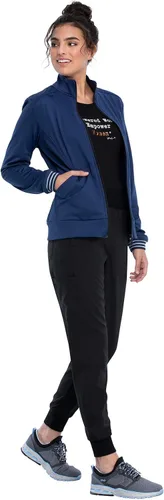 Vista 4 de Cherokee iFlex CKK361 Katie Duke Chaqueta de punto frontal con cremallera para mujer
