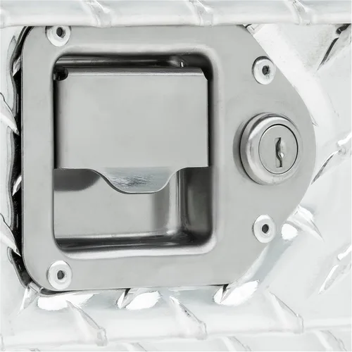 Vista 3 de UWS EC20061 36-Inch Heavy Wall Aluminum Foot Locker Tool Chest Storage Box, RigidCore Tapa