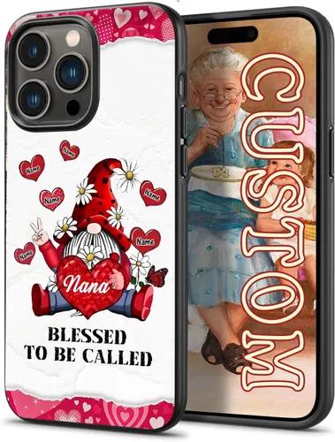 Vista 8 de Carcasas para iPhone 16, 15, 14, 13, 12, 11, Pro, Max, Galaxy S25, S24, S23, S22, S21, S20, FE Plus, A16, A15, A14, A54, con nombre de abeja