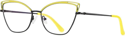 Vista 10 de Gafas de luz azul Cateye - Lentes falsos para mujer, antifatiga ocular, lentes transparentes