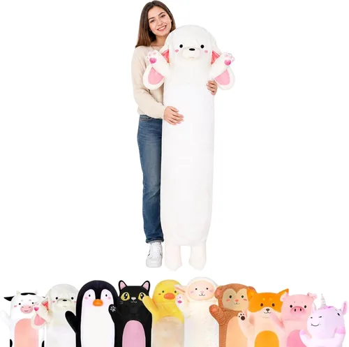 Vista 27 de Cuddle Paws Almohada corporal de felpa de oso para niños, juguete