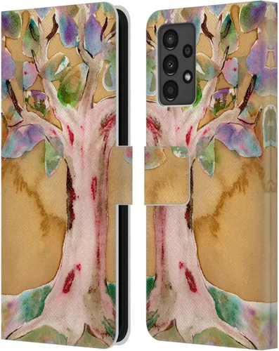 Vista 7 de Head Case Designs Officially Licensed Wyanne Half Light Nature 2 Leather Wallet Case Compatible with Samsung Galaxy A13 (2022)