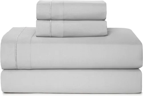 Vista 27 de Casual Living Juego de sábanas tamaño individual, microfibra refrescante, 3 piezas, color beige