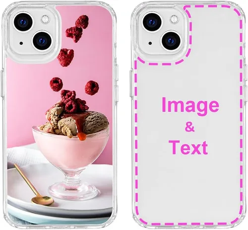 Vista 97 de Funda de teléfono personalizada para Apple iPhone 8 Plus iPhone 7 Plus, personalizada con foto, imagen, texto, imagen, diseño de imagen