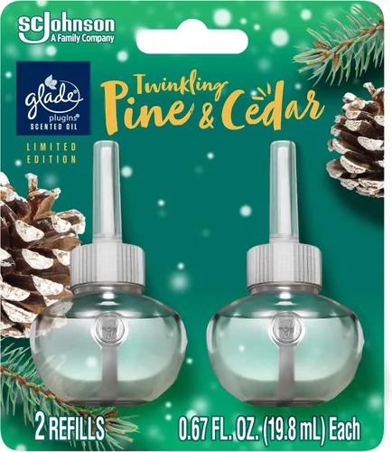 Vista 9 de Glade PlugIns - Repuestos de ambientador, con aceites esenciales y perfumados para el hogar y el baño, Fall Night Long, 1.34 onzas líquidas, 2
